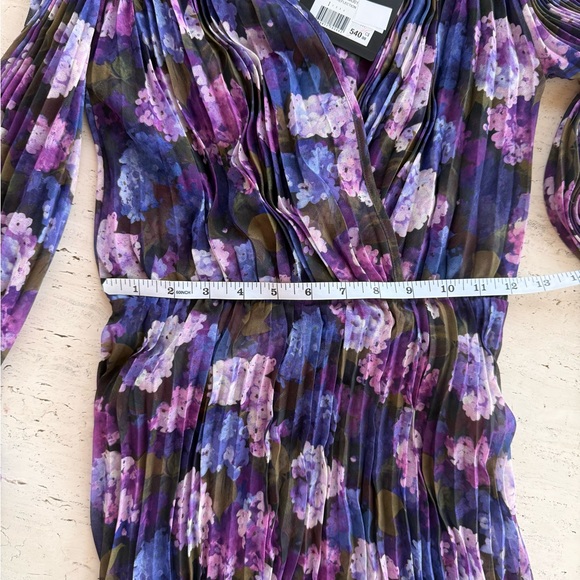 NWT The Kooples Multicolor Floral Dress, Size 0 - Picture 7 of 9